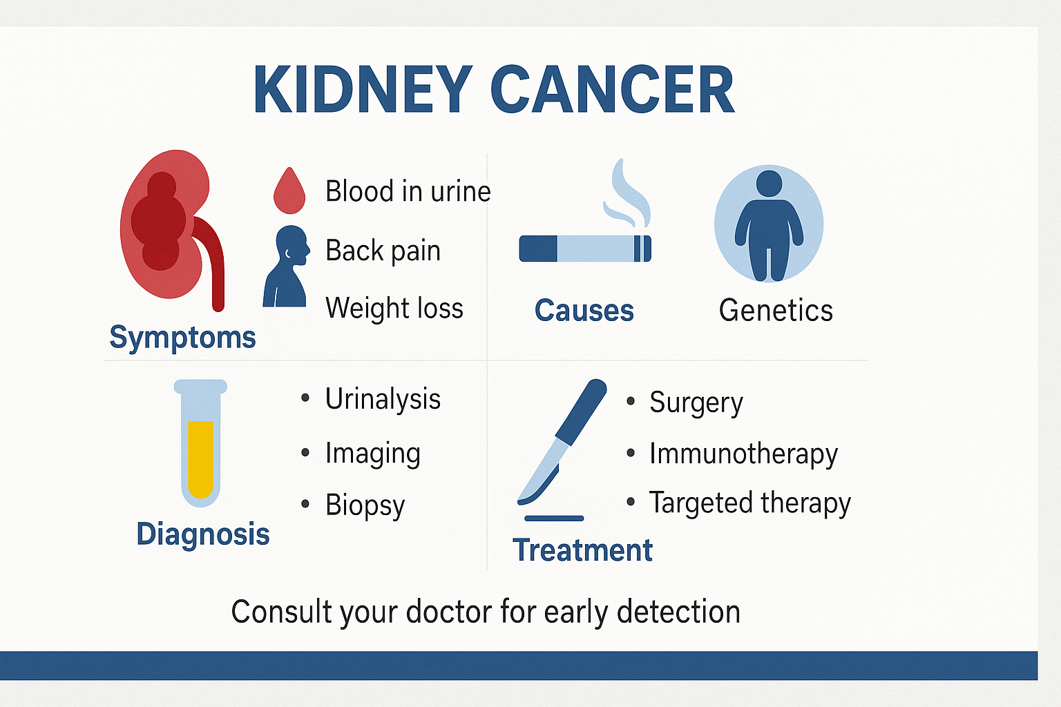 Kidney Cancer: Symptoms, Causes, Diagnosis and Treatment